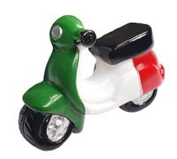 World Trade Aimant 3D pour réfrigérateur Vintage Vespa Drapeau Italie, Calamita Frigo, Décoration Scooter 3D pour tableau magnétique, maison et cuisine, bureau Vert / Blanc / Rouge