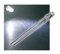 world-trading-net - 25 LED 3mm Type lumière du Jour Claire comme l'eau WTN-3-9000nw, diode électroluminescente, Filaire, diode Lumineuse, en Tant Que composant