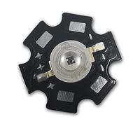 world-trading-net - 5 puces LED Haute Puissance 3W, Infrarouge, 850nm, Plaque en Aluminium à Dissipation Thermique, Angle de Faisceau Large