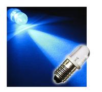 world-trading-net - Ampoule LED à culot à vis E10, bleue, 12V DC