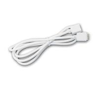 world-trading-net - Câble d'extension LED RGB 1 m 4 Broches, Blanc, Connexion détachable avec fiche et Prise, câble de Connexion pour Bandes LED RGB
