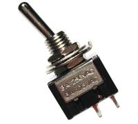 world-trading-net - Interrupteur à bascule miniature MTS-201 2 pôles, couleur noire