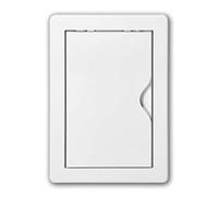 world-trading-net - Trappe d'inspection 10x15cm, plastique ABS blanc, montage en surface