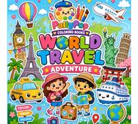World Travel Adventure: An Around-the-World Coloring Adventure for Kids Ages 3-8 | Explore Continents, Landmarks, Wildlife, and Amazing Cultures