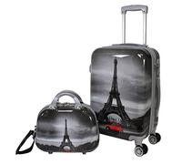 World Traveler Paris Destination Lot de 2 valises à Main Taille Unique Paris Destination, Paris, Taille Unique, Paris Destination Lot de 2 valises à Main
