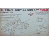 World War 1/35 Soviet Air Defense Light Arm Set Plastic Model Realistic Figure Toy Meng Model