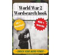 World War 2 word search puzzle book: word searches for easy-to-read print about World War 2, WW2, military and more | 6x9 inches, 110 pages | 50 + ... gift for travel, vacation, commute, free time