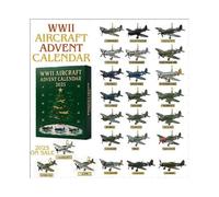 (World War II Aircraft)2025 Christmas Advent Calendar - Full-Style Acrylic Decoration