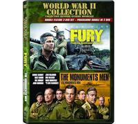 World War II Collection: Fury & The Monuments Men - 2 Movie Collection [DVD]
