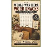 World War II Era Word Search: Word Snacks Mini Word Search | 5 x 8" | Inspired by Life on the Home Front and The Battlefield During World War Two | ... All Directions Searches Plus Bonus Puzzles