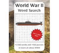 World War II Word Search Large Print: Uncover the battles, heroes, and turning points of World War II with this gripping word search collection. Now ... to explore the war that reshaped the world