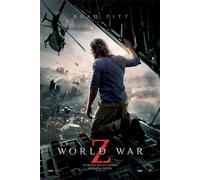 World War Z One Sheet Brad Pitt Marc Forster Thriller Film d'horreur - Poster Print