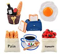 Worldity Lot de 6 aimants de réfrigérateur en Forme de Nourriture en résine, Super puissants, Multi-usages, Style ludique