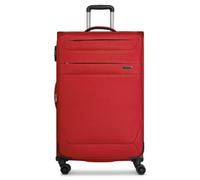 Worldpack Chicago 4 roulettes Trolley L 78 cm avec soufflet d'extension rouge