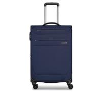 Worldpack Chicago 4 roulettes Trolley M 67 cm avec soufflet d'extension bleu