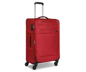 Worldpack mittelgroßer Weichgepäck Check-in Koffer | Trolley 42 x 27 x 67 cm aus hochwertigem, robustem Polyester Material | für Damen und Herren | 4 Doppelrollen & TSA-Schloss | Chicago Serie