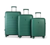 Worldpack Portland 4 roulettes Set de valises 3 pièces vert