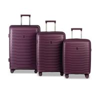 Worldpack Portland 4 roulettes Set de valises 3 pièces violet