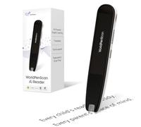 WorldPenScan AI Reader - Stylo de lecture avec dictionnaire intégré et compagnon de lecture IA pour enfants | Support de lecture de niveau niveau | Anglais, espagnol, chinois | Text-to-Speech