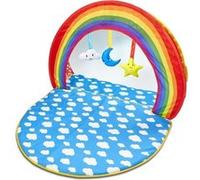 Piscine à boules 2 en 1 Rainbow - Worlds Apart - Pour bébé - Matelas détachable et lavable