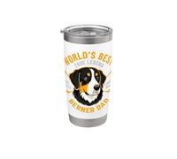 World's Best Berner Dad Bouvier bernois Gobelet isotherme en acier inoxydable double paroi