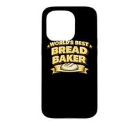 Worlds Best Bread Baker Sourdough Bread Baking Pun Baker Coque pour iPhone 15 Pro