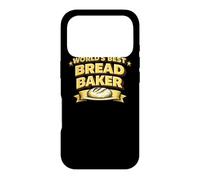 Worlds Best Bread Baker Sourdough Bread Baking Pun Baker Coque pour iPhone 17 Pro