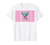 World's Best Budgie Mom Mama Perroquet Perroquet Fête des Mères T-Shirt