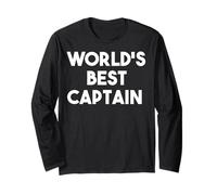 World's Best Captain - Drôle Manche Longue