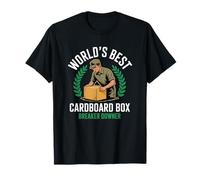 World's Best Cardboard Box Breaker Downer Recyclage T-Shirt