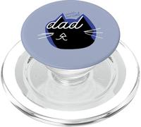 World's Best Cat Dad - Style Vintage - Cool PopSockets PopGrip pour MagSafe