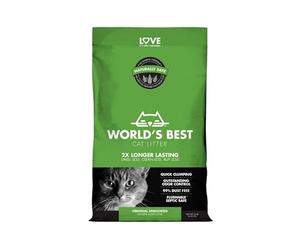 World's Best Cat Litter, agglomérante, biodégradable, surpuissante, 12,7 kg