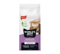 World's Best Litière pour Chat 28 LB (12,7 kg) Parfum Lavande