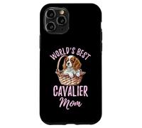 World's Best Cavalier Mom Cavalier King Charles Spaniel Chien Coque pour iPhone 11 Pro