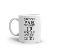 World's Best CFO Mug-Funny CFO Gift-CFO Coffee Mug-CFO Quote-Best CFO Ever-Greatest CFO-Mugs-Joke