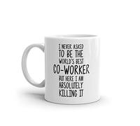 World's Best Co-Worker Mug-Funny Co-Worker Gift-Co-Worker Coffee Mug-Co-Worker Quote-Best Co-Worker Ever-Greatest Co-Worker-Mugs-Joke