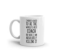 World's Best Coach Mug-Funny Coach Gift-Coach Coffee Mug-Coach Quote-Best Coach Ever-Greatest Coach-Mugs-Joke