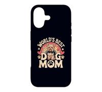 World's Best Dog Mom Yorkshire Lover Owner Bohème Arc-en-Ciel Coque pour iPhone 17