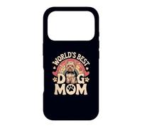World's Best Dog Mom Yorkshire Lover Owner Bohème Arc-en-Ciel Coque pour iPhone 17 Pro
