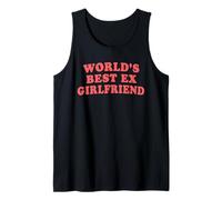 World's Best Ex Girlfriend Citation rétro Sarcastique drôle Rose Débardeur