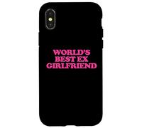 World's Best Ex-Girlfriend - Dire Sarcastique Cool Mignon Coque pour iPhone X/XS