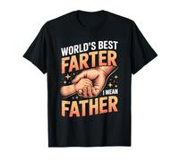World's Best Farter I Mean Father Dog Fathers Day T-Shirt