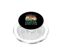 World's Best Farter I Mean Father Funny Cat Fête des pères 2026 PopSockets PopGrip pour MagSafe