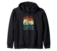 World's Best Farter I Mean Father Funny Cat Fête des pères 2026 Sweat à Capuche