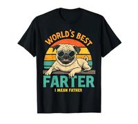 World's Best Farter I Mean Fête des pères drôle The Dog Father T-Shirt