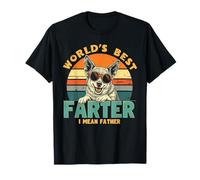 World's Best Farter I Mean Fête des pères drôle The Dog Father T-Shirt