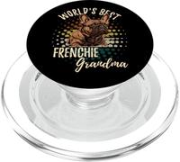 World's Best Frenchie Grandma Funny French Bulldog Granddog Granddog PopSockets PopGrip pour MagSafe