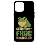 World's Best Frog Catcher Funny Herpetology Frog Hunting Coque pour iPhone 12 Pro Max