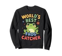 World's Best Grenouille Attrape-Grenouilles drôle Kawaii Sweatshirt