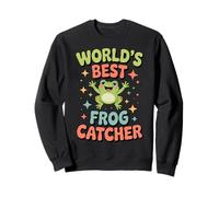 World's Best Grenouille Attrape-Grenouilles drôle Kawaii Sweatshirt